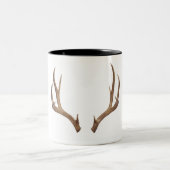 Tasse 2 Couleurs Cerfs communs en dix points (Centre)
