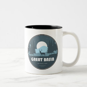 Tasse 2 Couleurs Cerfs du Great Basin National Park