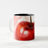 Tasse 2 Couleurs Cerise dans l'encre d'alcool (Devant gauche)
