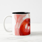 Tasse 2 Couleurs Cerise dans l'encre d'alcool (Gauche)