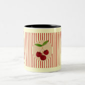 Tasse 2 Couleurs Cerises et rubans (Centre)