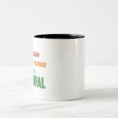 Tasse 2 Couleurs Certains l'appellent la survie (Centre)