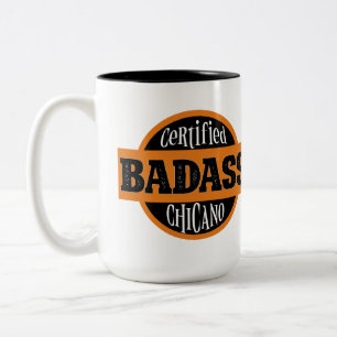 Tasse 2 Couleurs Certifié Personnalisé Chicano