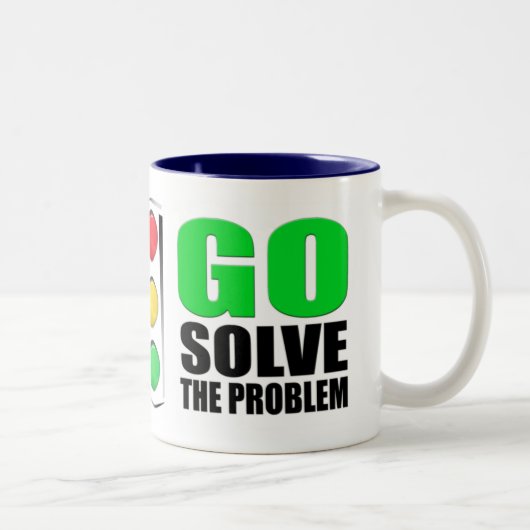 Tasse 2 Couleurs Cessez de se plaindre (Droit)