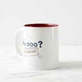 Tasse 2 Couleurs C'Est Ça ? NON NÉGOCIABLE (Devant gauche)