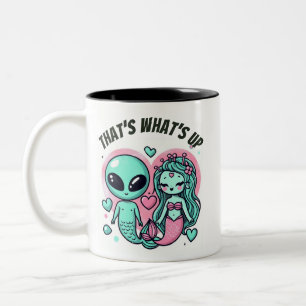 Tasse 2 Couleurs C'est comme ça Pink Teal Underwater Love