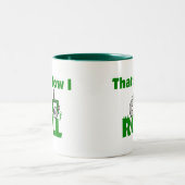 Tasse 2 Couleurs C'est comment je roule (Centre)