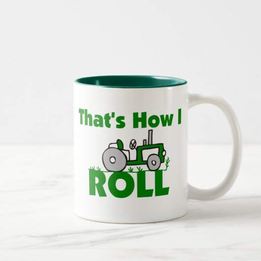 Tasse 2 Couleurs C'est comment je roule (Droit)