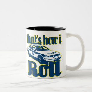 Tasse 2 Couleurs C'est comment je roule la police