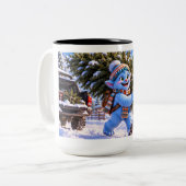 Tasse 2 Couleurs C'est de plus en plus Noël ! (Devant gauche)