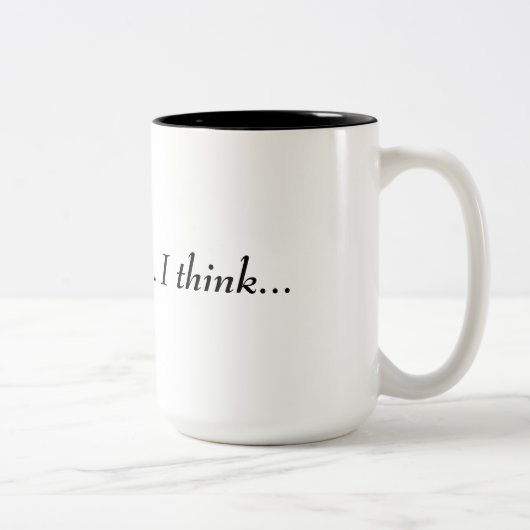 Tasse 2 Couleurs C'est du café ? (Droit)