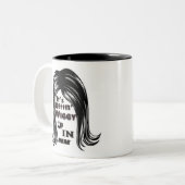 Tasse 2 Couleurs C'est Getting Wiggy dedans ici (Devant gauche)