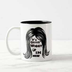 Tasse 2 Couleurs C'est Getting Wiggy dedans ici