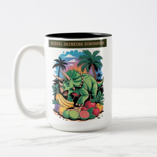 Tasse 2 Couleurs C'est juste le petit déjeuner (Gauche)