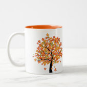 Tasse 2 Couleurs C'est la boue d'automne (Gauche)