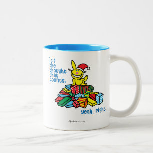 Tasse 2 Couleurs C'est la pensée qui compte