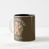 Tasse 2 Couleurs C'est la période la plus douce de l'année Gingerbr (Devant gauche)