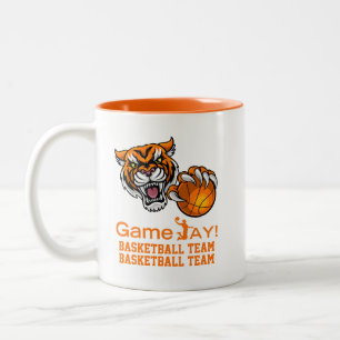Tasse 2 Couleurs C'Est La Saison De Basketball Jeu Sur Tiger