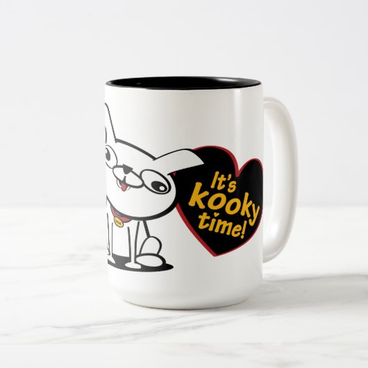 Tasse 2 Couleurs C'est l'heure de Kooky (Devant droit)