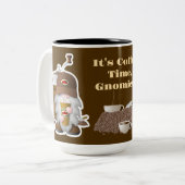 Tasse 2 Couleurs C'est l'heure du café, Gnomies ! (Devant gauche)