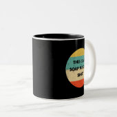 Tasse 2 Couleurs C'Est Ma Fabrication De Savon (Devant droit)