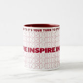 Tasse 2 Couleurs C'est ton tour d'inspirer (Centre)