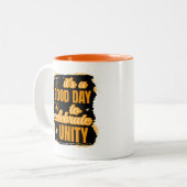 Tasse 2 Couleurs C'est un bon jour pour célébrer l'unité répandre l (Devant gauche)