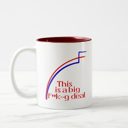 Tasse 2 Couleurs C'est un gros problème... (Gauche)