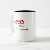 Tasse 2 Couleurs C'est un truc de Catto... (Devant gauche)