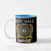 Tasse 2 Couleurs C'est une affaire de Gotchall que vous ne comprend (Gauche)