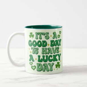 Tasse 2 Couleurs C'est une bonne journée pour avoir un jour de chan