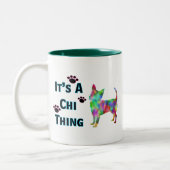 Tasse 2 Couleurs C'est une boug de Chi Thing (Gauche)