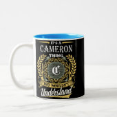 Tasse 2 Couleurs C'est une chose Cameron qu'on ne pouvait pas compr (Gauche)
