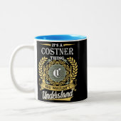 Tasse 2 Couleurs C'est une chose de Costner que vous ne pourriez pa (Gauche)