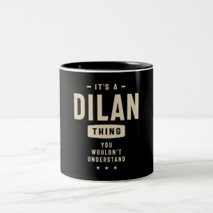 Tasse 2 Couleurs C'est une chose Dilan - Nom Dilan