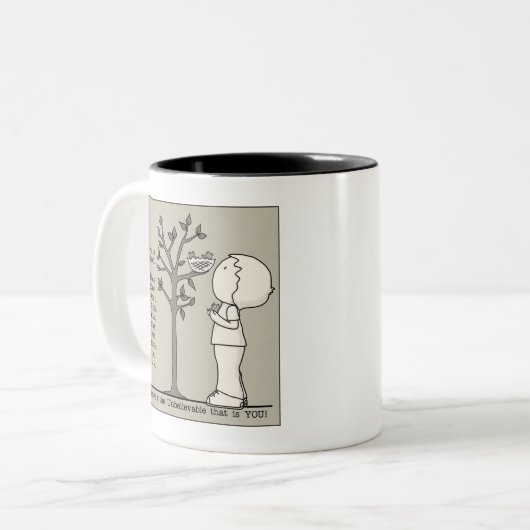 Tasse 2 Couleurs Cet endroit (Devant gauche)