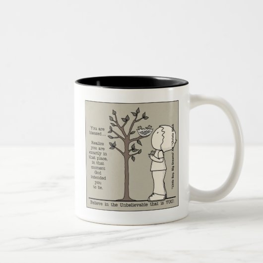 Tasse 2 Couleurs Cet endroit (Droit)