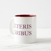 TASSE 2 COULEURS CETERIS PARIBUS (Devant gauche)