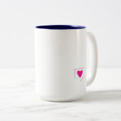 Tasse 2 Couleurs Cette Fille Aime Les Diamants Baseball/Mug De Soft (Devant droit)