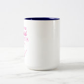 Tasse 2 Couleurs Cette Fille Aime Les Diamants Baseball/Mug De Soft (Centre)