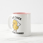 Tasse 2 Couleurs Cette Fille Se Marie (Devant gauche)