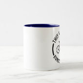 Tasse 2 Couleurs Cette Machine Fonctionne Sur Bacon (Centre)