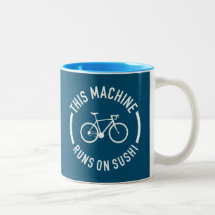 Tasse 2 Couleurs Cette Machine Fonctionne Sur Un Vélo Sushi