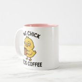 Tasse 2 Couleurs Cette Poulette A Besoin De Café (Devant gauche)