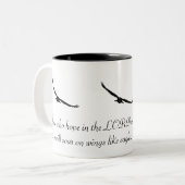 Tasse 2 Couleurs Ceux qui espèrent dans l'Eternel ... | (Devant gauche)