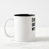 Tasse 2 Couleurs Chacun a droit à mon avis (Gauche)