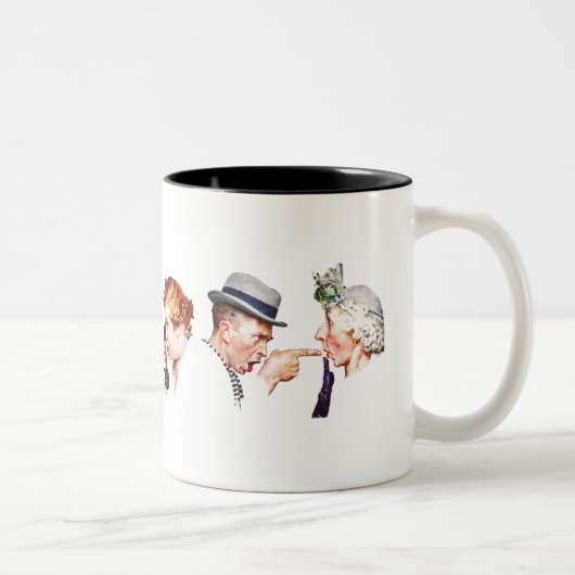 Tasse 2 Couleurs Chaîne Gossip 3 (Droit)