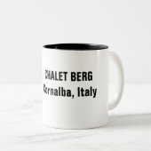 Tasse 2 Couleurs Chalet Berg (Devant droit)