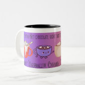 Tasse 2 Couleurs Chaleur hivernale (Devant gauche)
