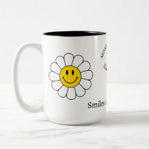 Tasse 2 Couleurs Chamomile Fleur Funny Mignonne Café tendance du ma